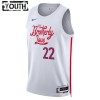 Maillot Basket Enfant Philadelphia 76ers Matisse Thybulle 22 2022-23 Nike City Edition Blanc Swingman